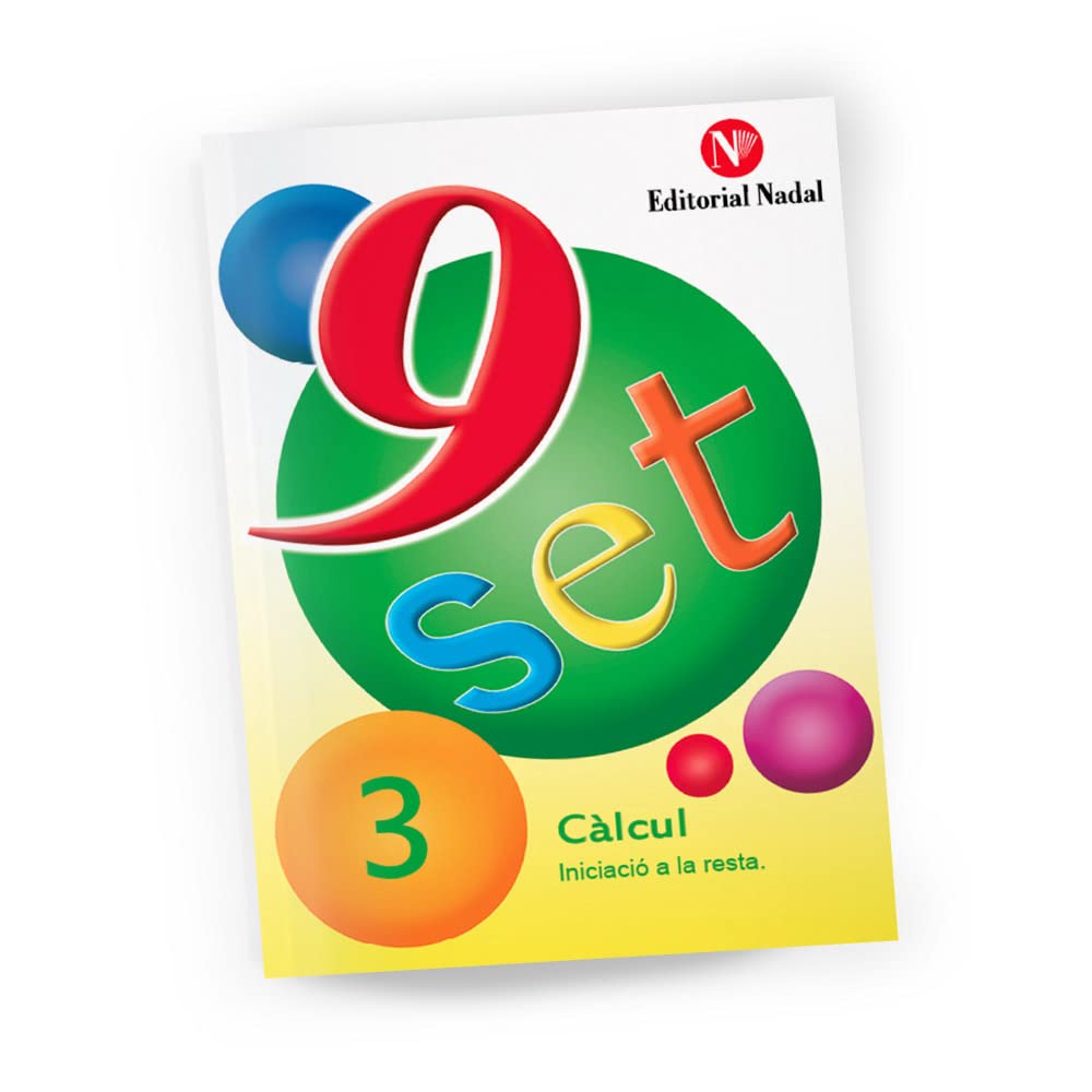 Libro: Nou-set, calcul. iniciacio a la resta, tomo 3