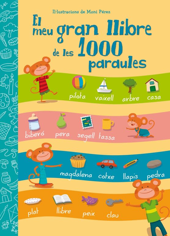 Libro: El meu gran llibre de les 1000 paraules (Petits curiosos)