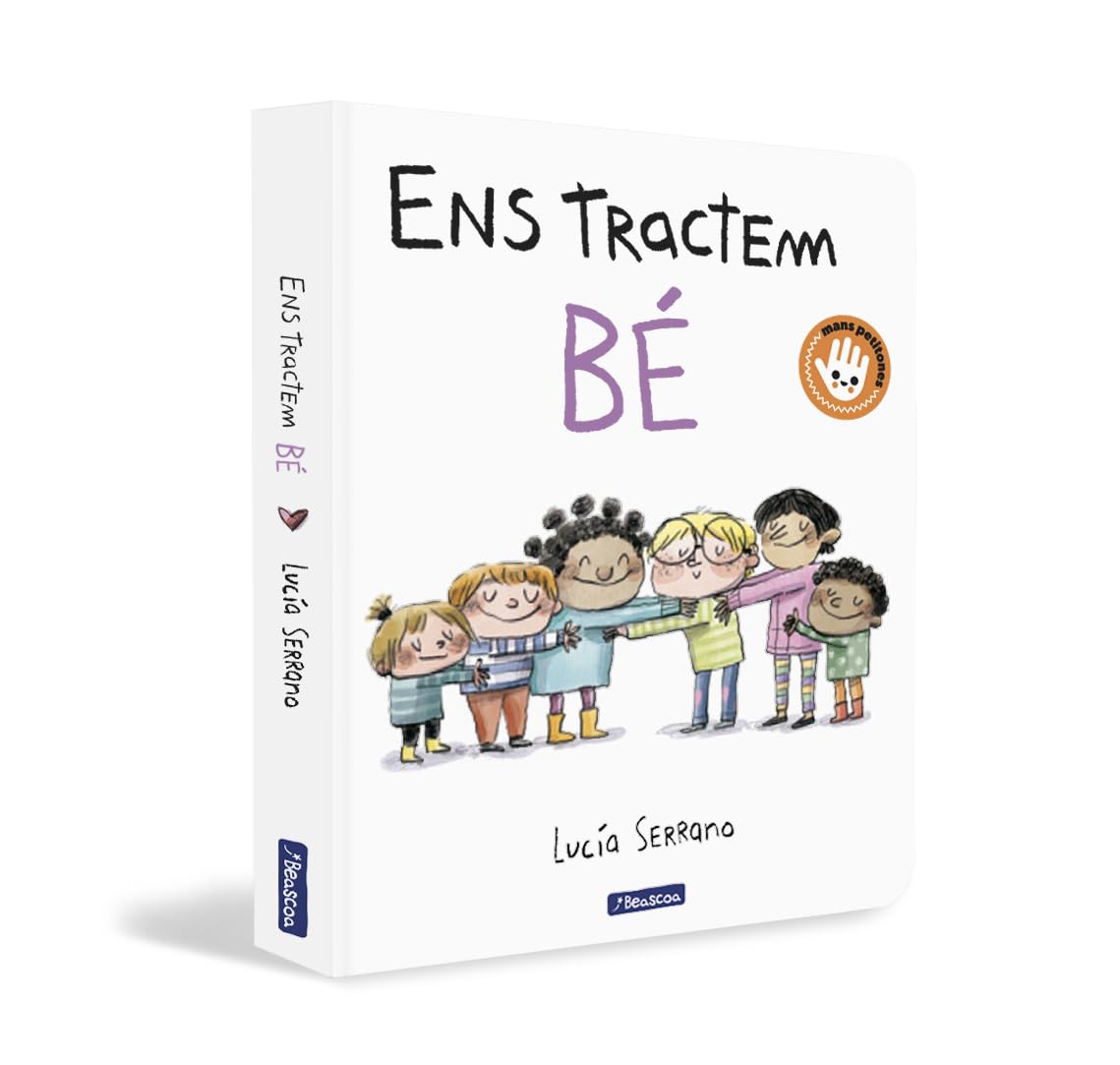 Ens tractem bé: Un llibre de cartró (Mans petitones)