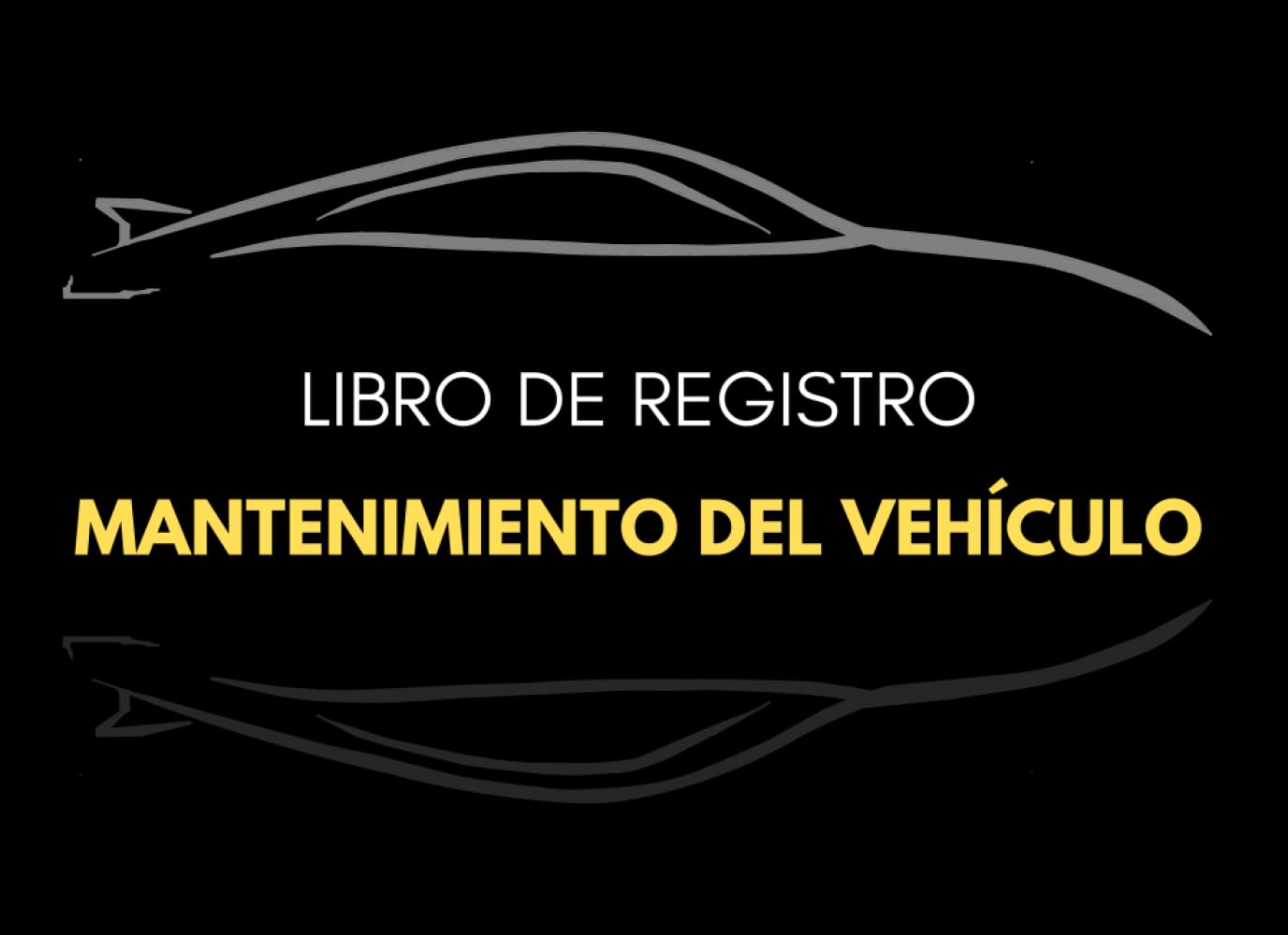 Libro de Registro del Mantenimiento del Vehículo: Registrar Reparación, Sustitución y Modificaciones Periódicas | Coches, Automóviles, Turísmos | Diario de Gastos | Tamaño Pequeño