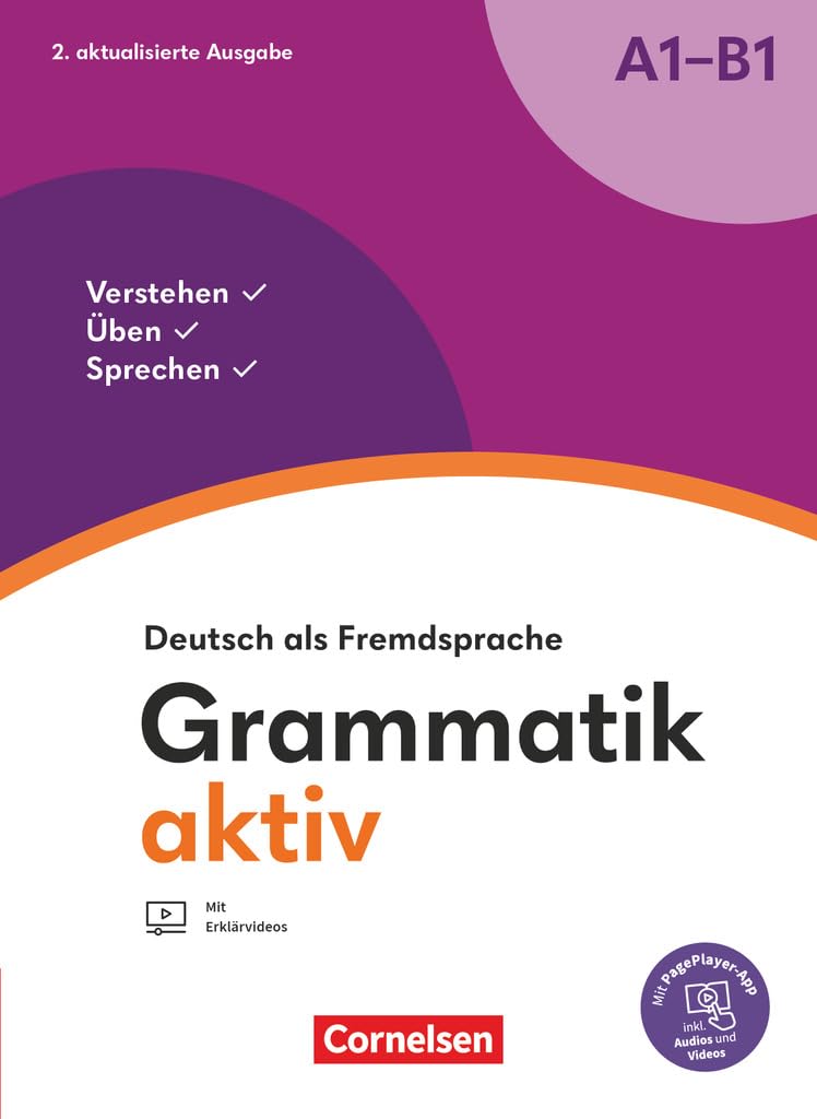 Grammatik aktiv · Deutsch als Fremdsprache. A1-B1: U>bungsgrammatik inkl. PagePlayer-App - new edition 2023