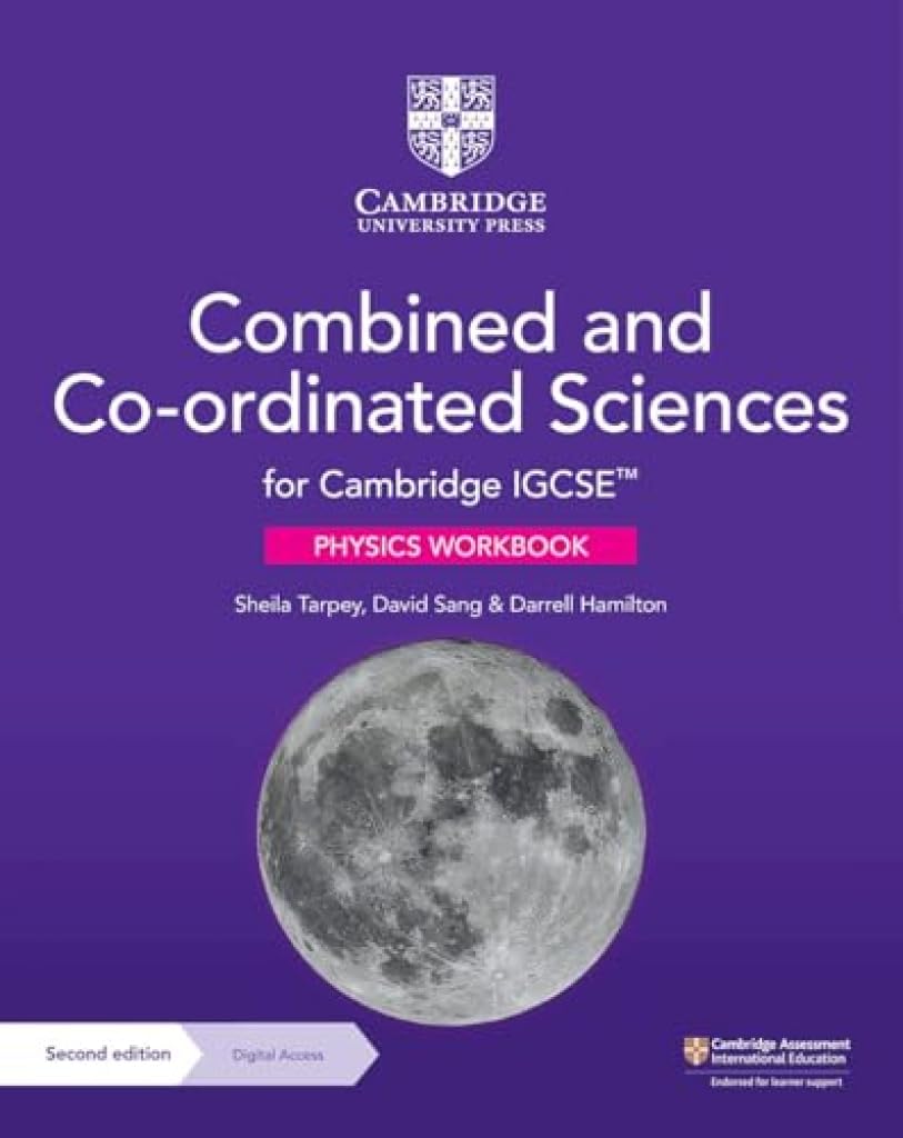 Libro: Cambridge IGCSE™ Combined and Co-ordinated Sciences Physics Workbook with Digital Access (2 Years) (Cambridge International IGCSE)