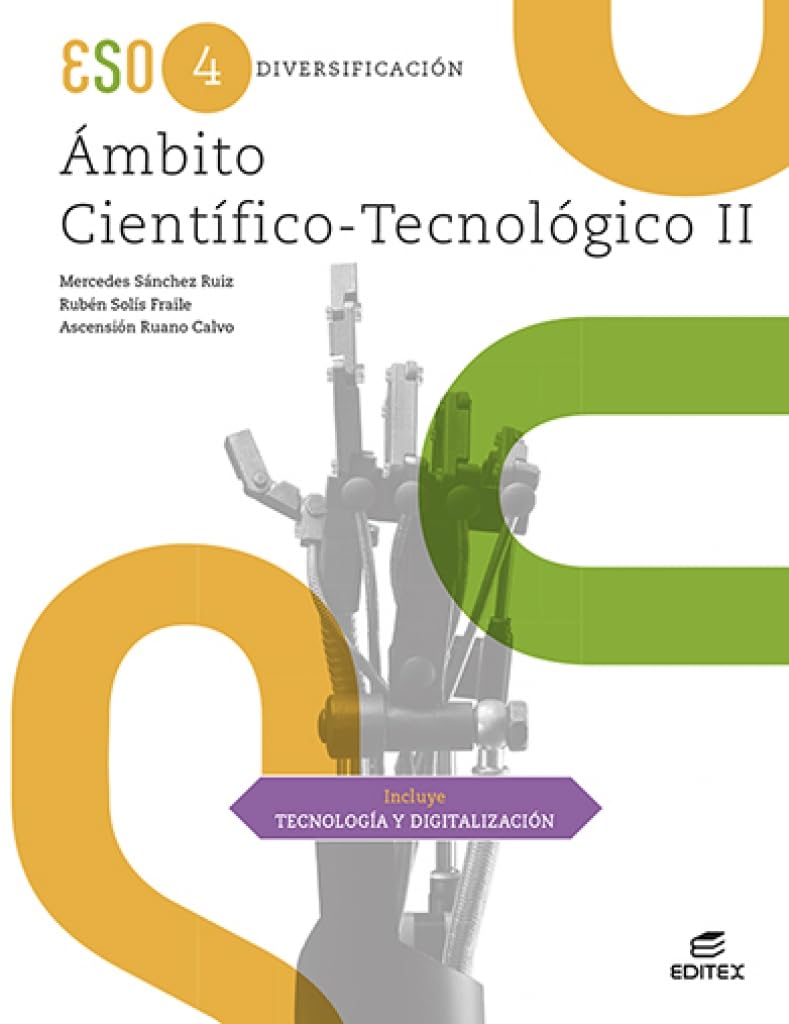 Libro: Diversificación Ámbito Científico - Tecnológico II. Incluye Tecnología y Digitalización