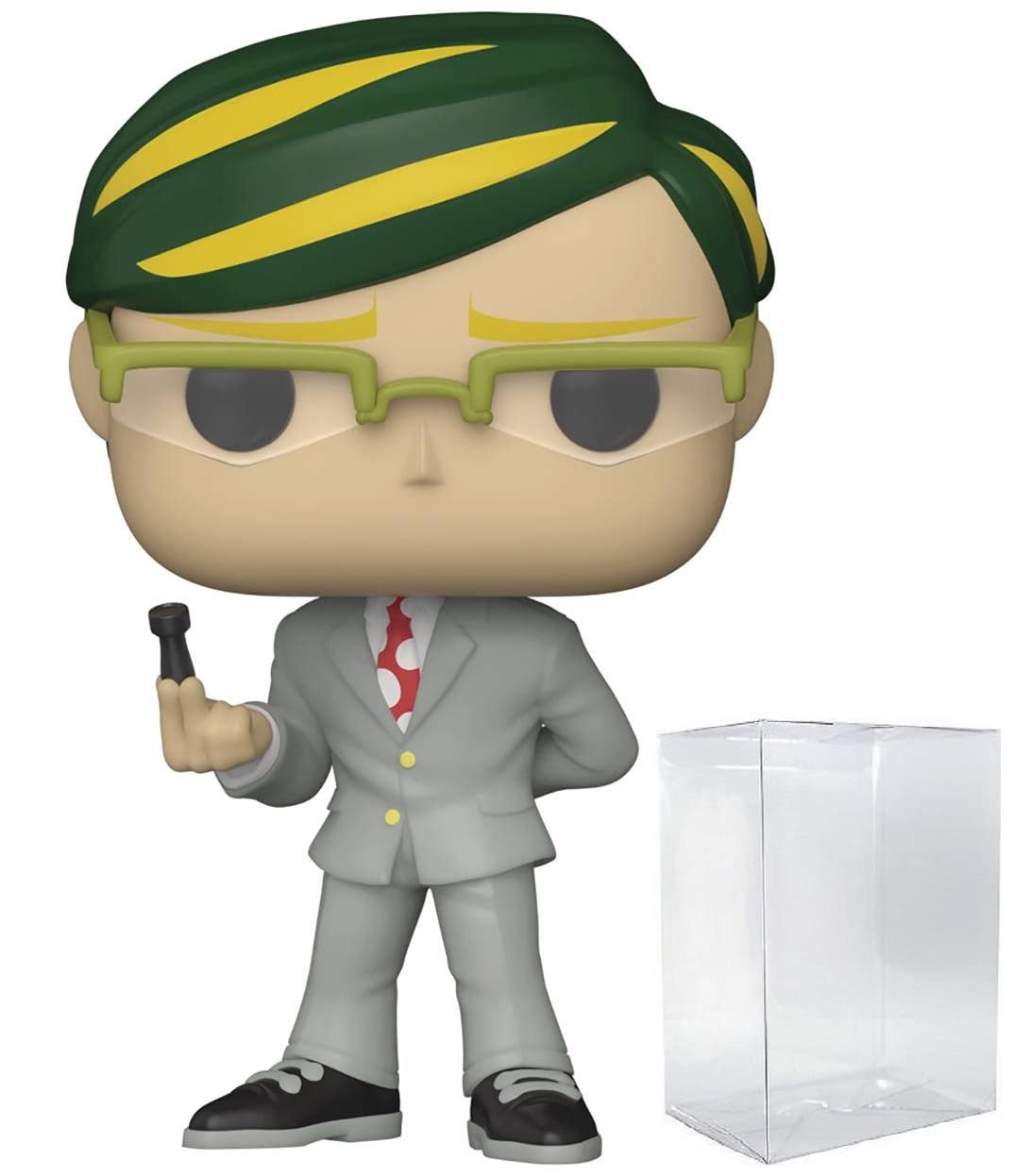 Funko Pop: POP My Hero Acadamia - Sir Nighteye Funko Figura de Vinilo (Bundled with Compatible Box Protector Case), Multicolor, 3.75 Pulgadas
