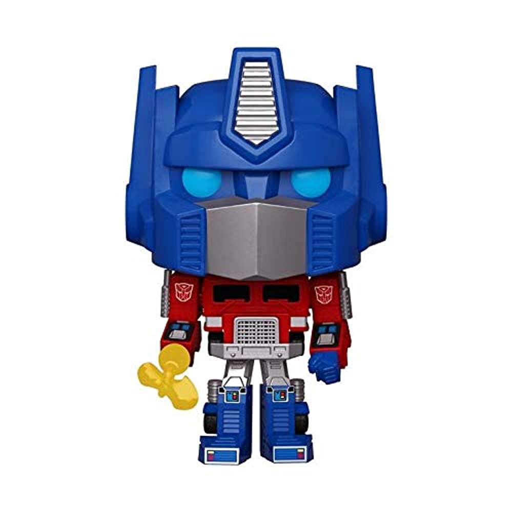 Funko Pop! Retro Toys #44: Transformers - Optimus Prime with Energon Axe, GameStop Exclusivo