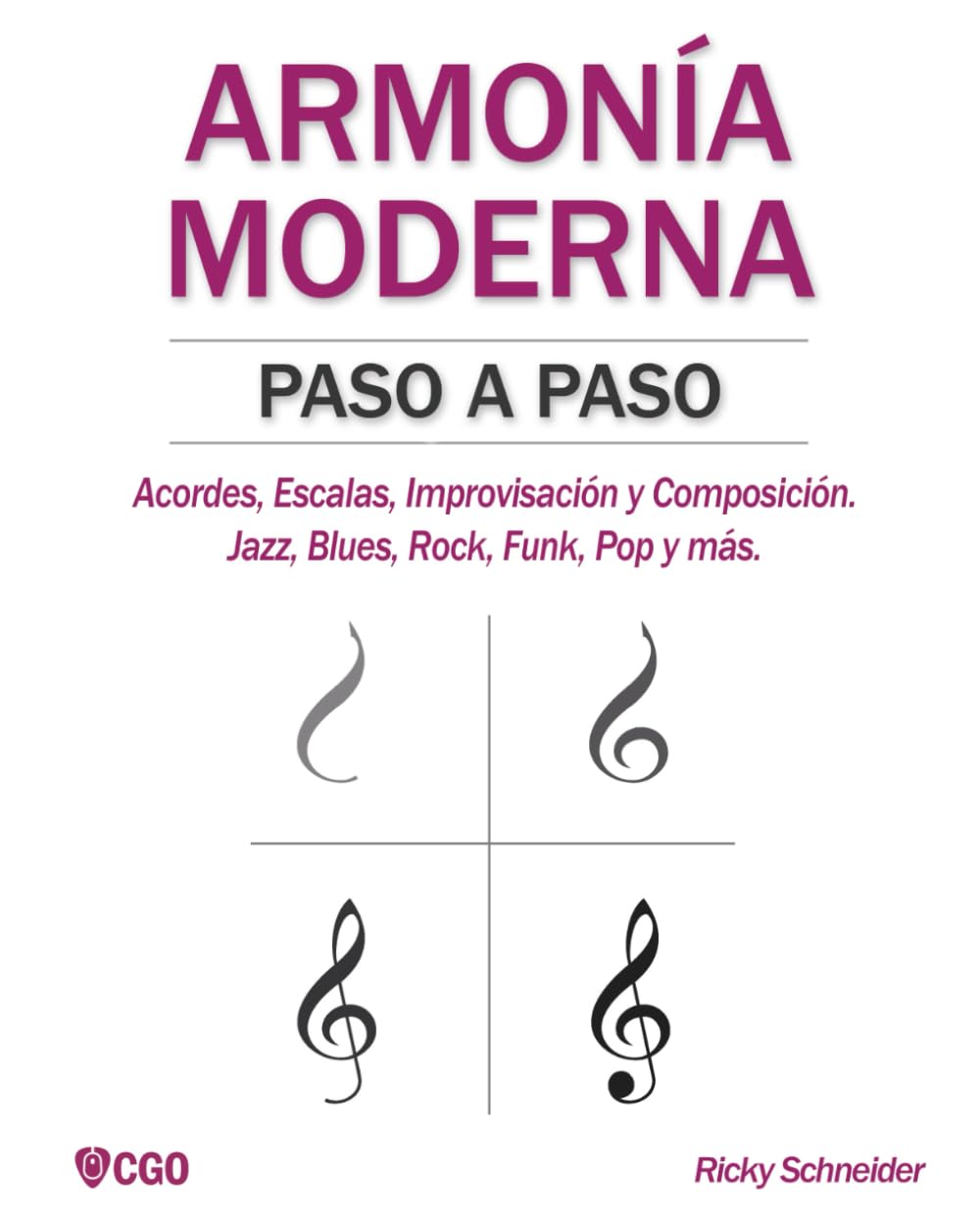 Libro: ARMONÍA MODERNA PASO A PASO: Acordes, Escalas, Improvisación y Composicion en música moderna: Jazz, Blues, Rock, Funk, Pop y más.: 1 (ARMONÍA MUSICAL E IMPROVISACIÓN)
