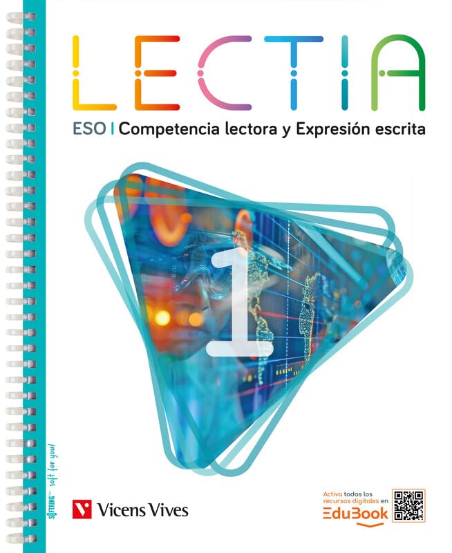 Libro: Vicens Vives – LECTIA 1 – Cuaderno de Comprensión Lectora para Secundaria – Relato Fantástico, Biografía y Texto Teatral – Con Talleres de Escritura y Lectura Crítica - Acceso a Contenido Digital