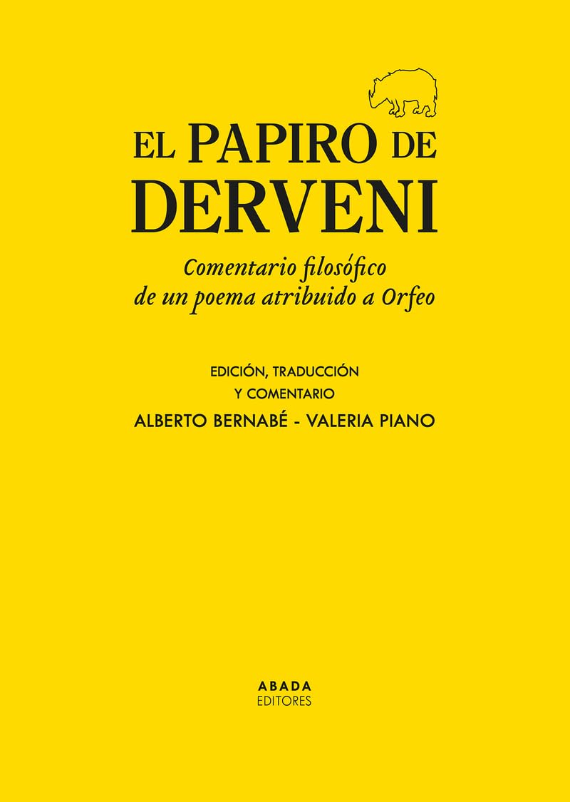 Libro: Papiro de Derveni (Clásicos de la Literatura)