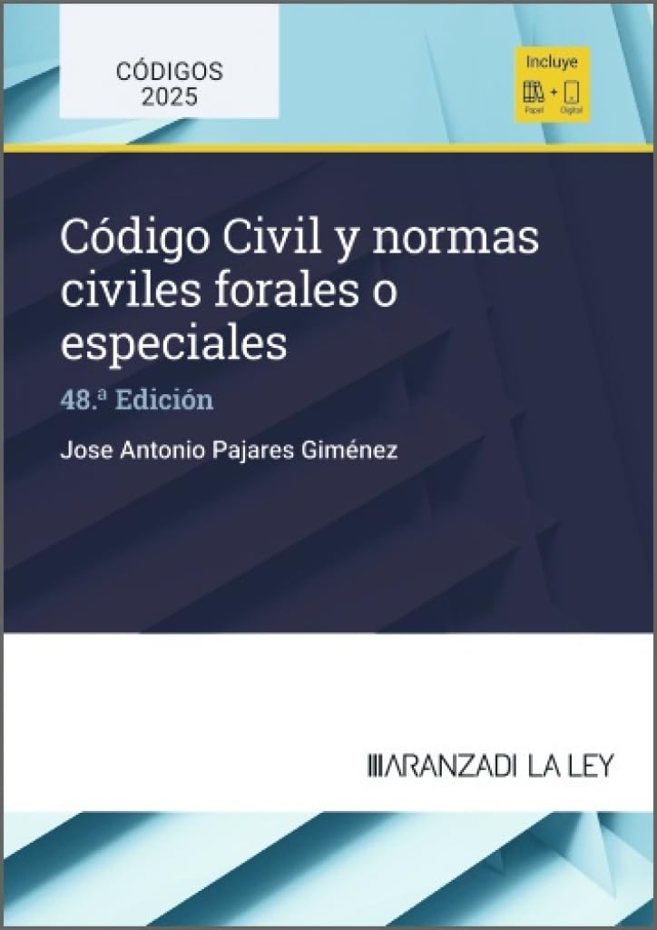 Libro: Código Civil y normas civiles forales o especiales