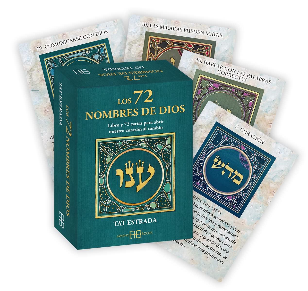 Libro: Los 72 nombres de Dios: Libro y 72 cartas para abrir nuestro corazón al cambio. (ADIVINACION-TAROT-JUEGOS)