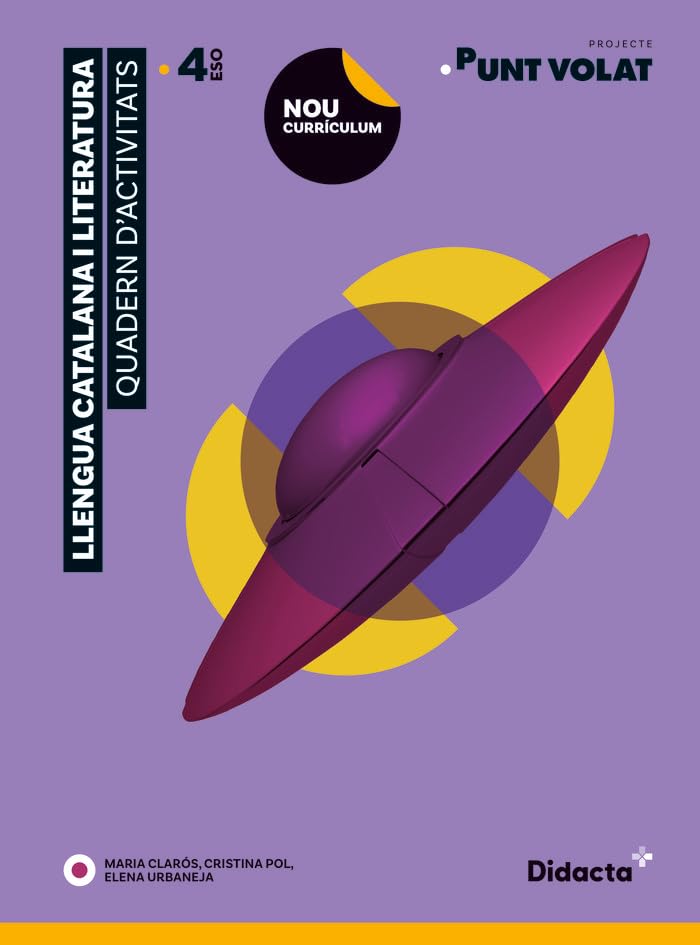 Libro: Punt volat 4. Quadern d'activitats (Nova edició 2023)