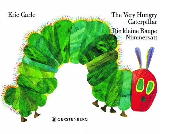 Libro: Eric Carle - German: The very hungry caterpillar/Die kleine Raupe Nimmersatt