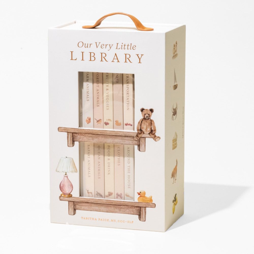 Libro: Our Very Little Library Board Book Set: A Foundational Language Vocabulary Board Book Set for Babies: 9 (Our Little Adventures Series)