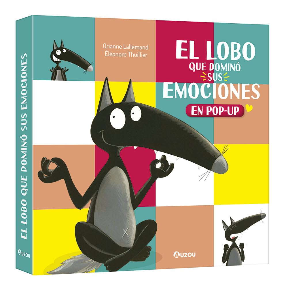 Libro: El lobo que dominó sus emociones.Pop-up (Lobo/Llop)