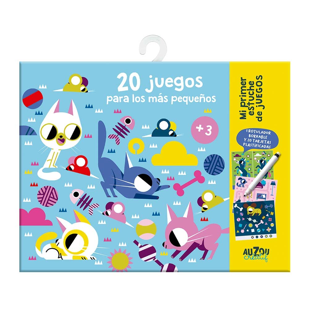 Libro: 20 JUEGOS PARA LOS MAS PEQUEÑOS. MI ESTUCHE DE JUEGOS
