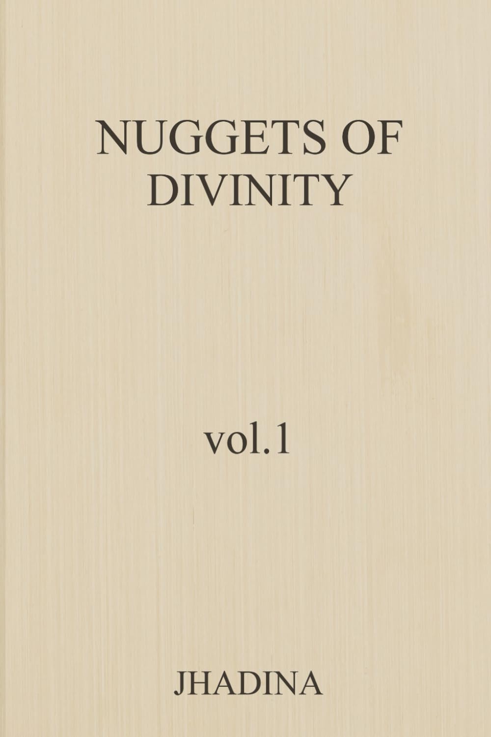 Libro: Nuggets Of Divinity Volume 1