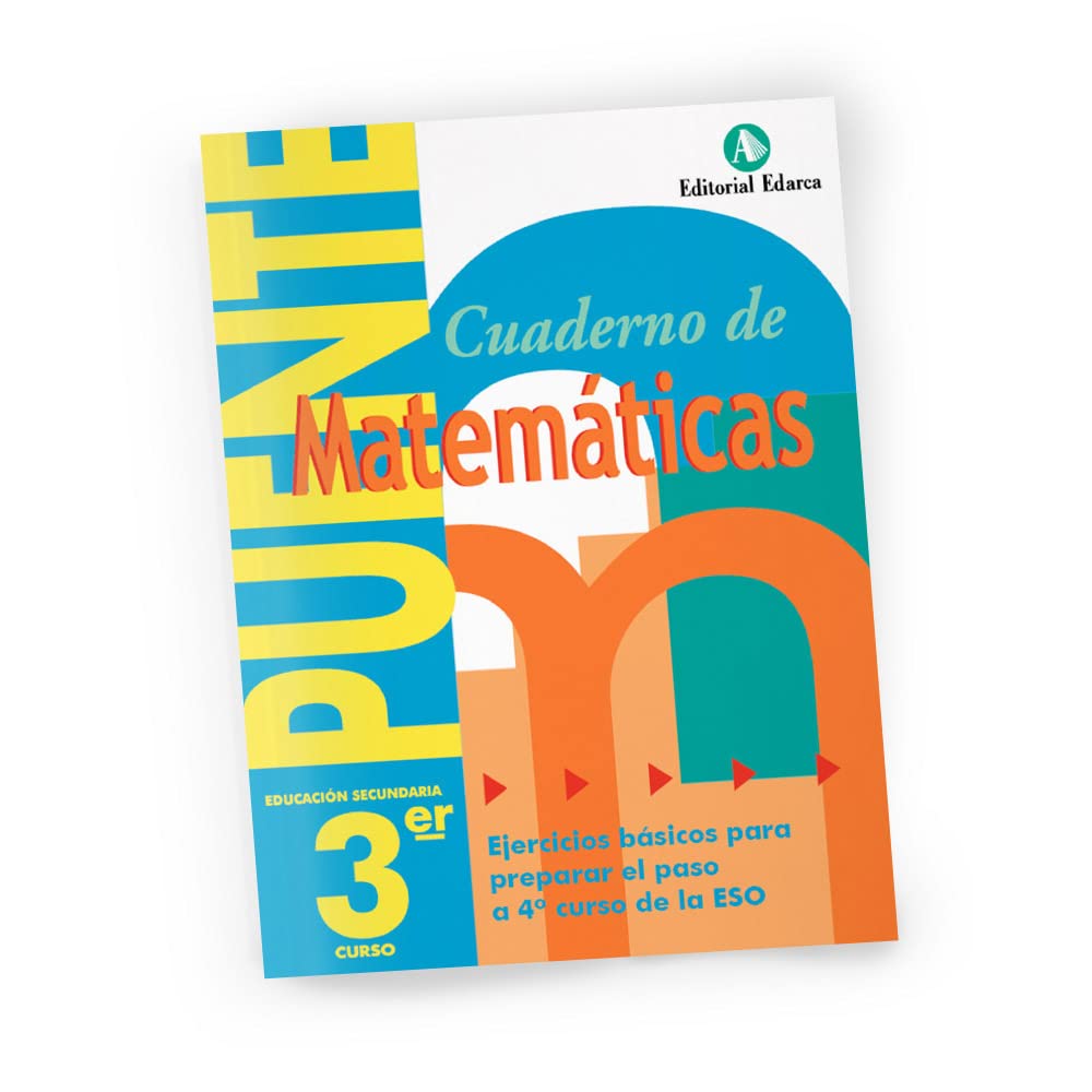 Puente Matemáticas 3 ESO - Cuaderno de Matemáticas para 3º de Secundaria | 14-15 Años | Funciones, Estadística y Geometría | 10 Minutos al Día