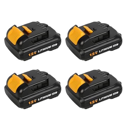 Energup-DCB120---Batería-de-repuesto-para-Dewalt-12-V-Max-(4-Ah),-DCB120,-DCB121,-DCB123,-DCB122,-DCB124,-DCB125-y-DCB127-(12-V,-compatible-con-baterías-de-litio-Dewalt-de-12-V)-(paquete-de-4)