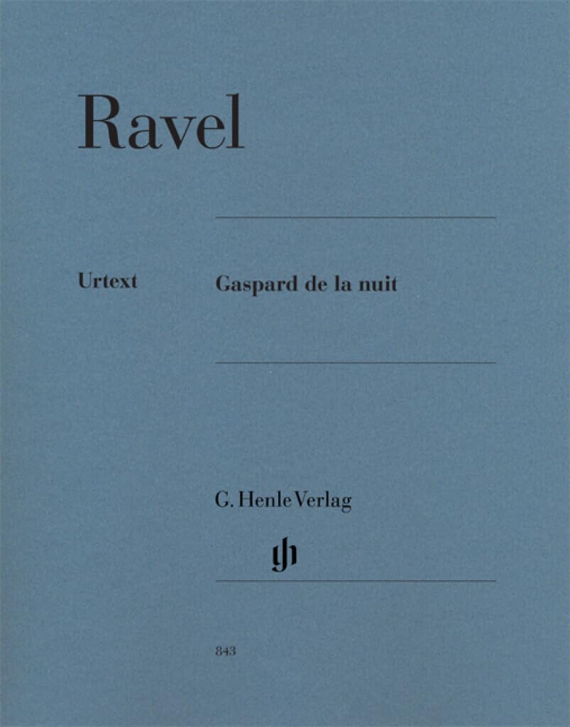Libro: Maurice ravel : gaspard de la nuit - piano: Besetzung: Klavier zu zwei Händen
