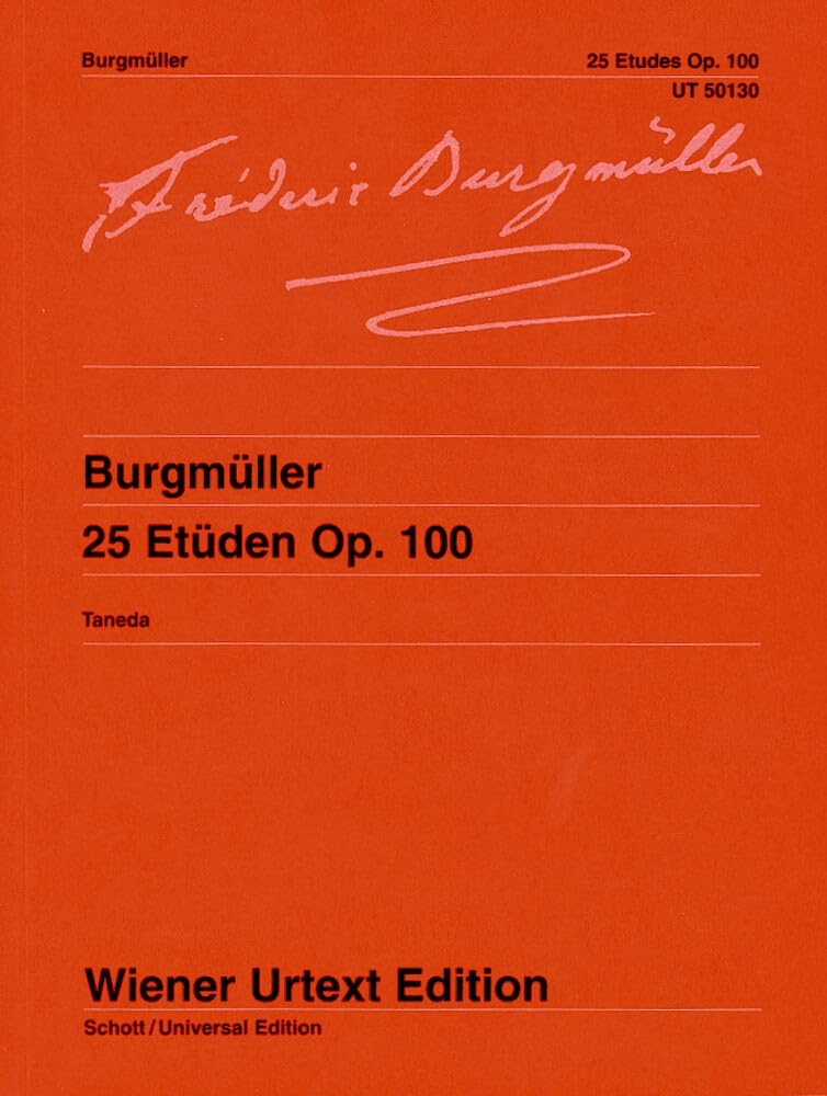 Libro: 25 Etudes: Edited from the first edition. op. 100. piano.