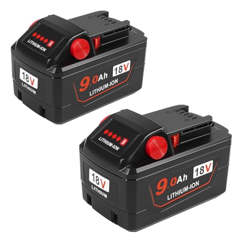 Batería-de-repuesto-Aoasur-de-9.0-Ah-para-Milwaukee-M-18-(9.0-AH-2P)