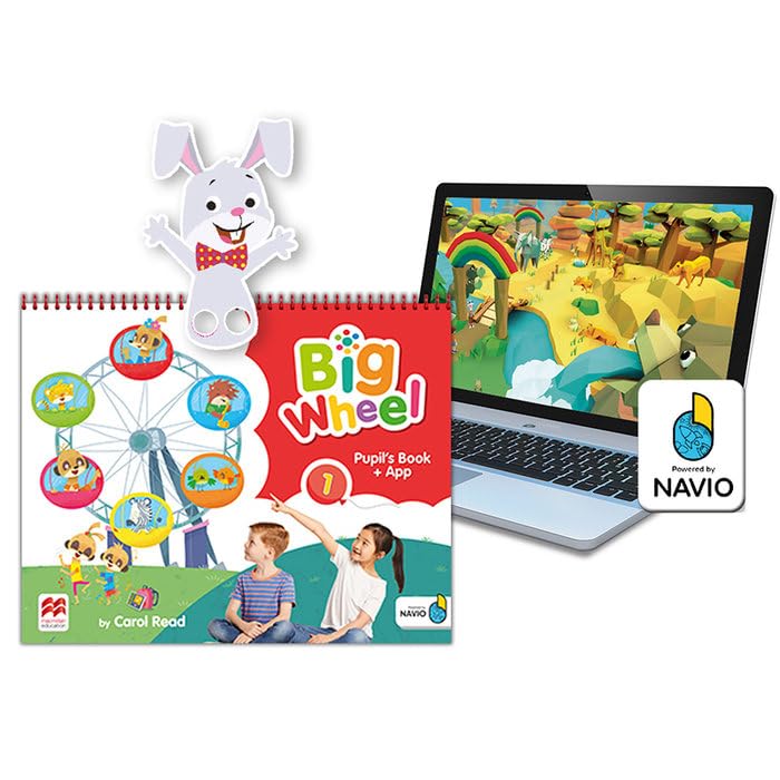 Libro: Big Wheel 1 Pupil's Book + App Navio: acceso a la app del alumno