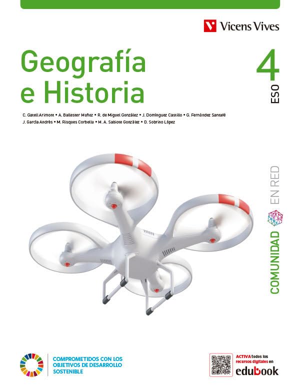 Libro: Geografía e Historia 4 (Comunidad en Red)