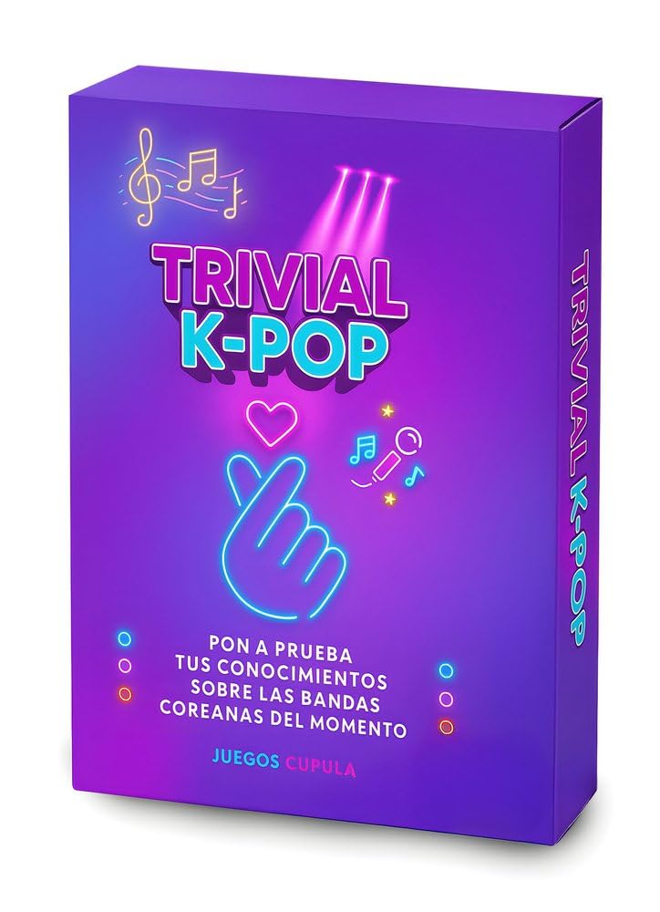 Libro: TRIVIAL K-POP (JUEGOS CUPULA)