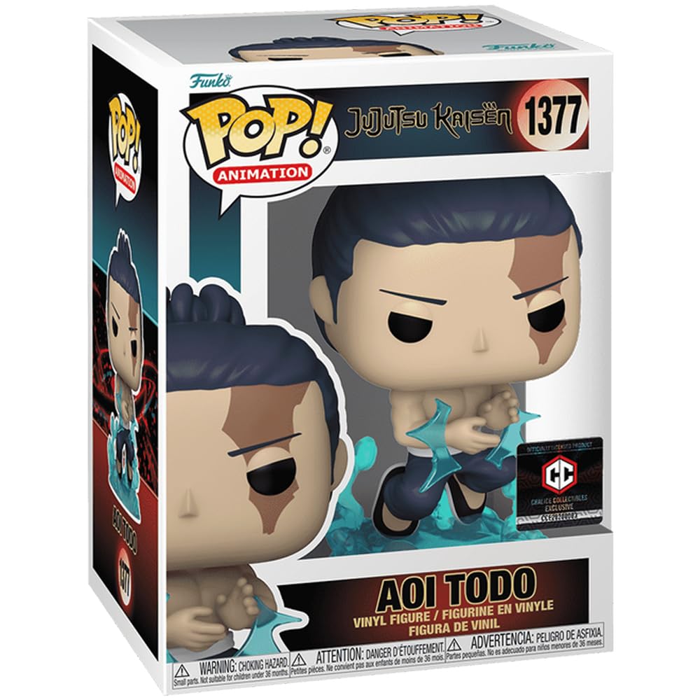 Funko Pop! Animación: Jujutsu Kaisen - Aoi Todo Special Edition Multicolor Exclusivo Figura de Vinilo #1377 - Common Only