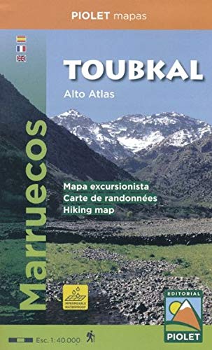 Libro: Toubkal. Alto Atlas. Marruecos. Escala 1:40.000