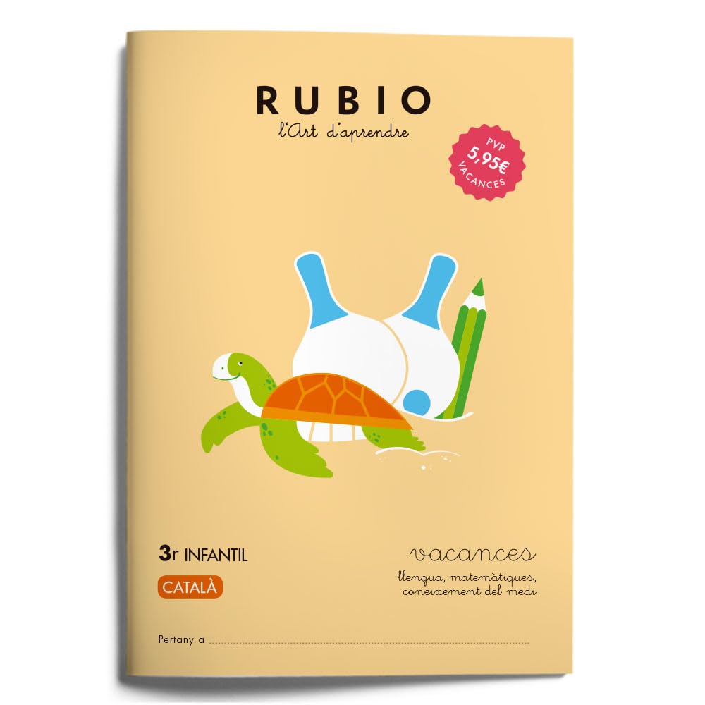 Libro: Vacances RUBIO 5 anys (català)