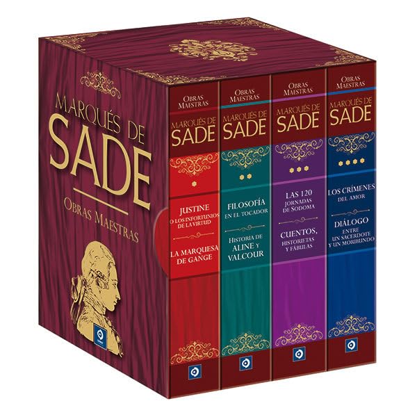 Libro: OBRAS MAESTRAS DEL MARQUÉS DE SADE