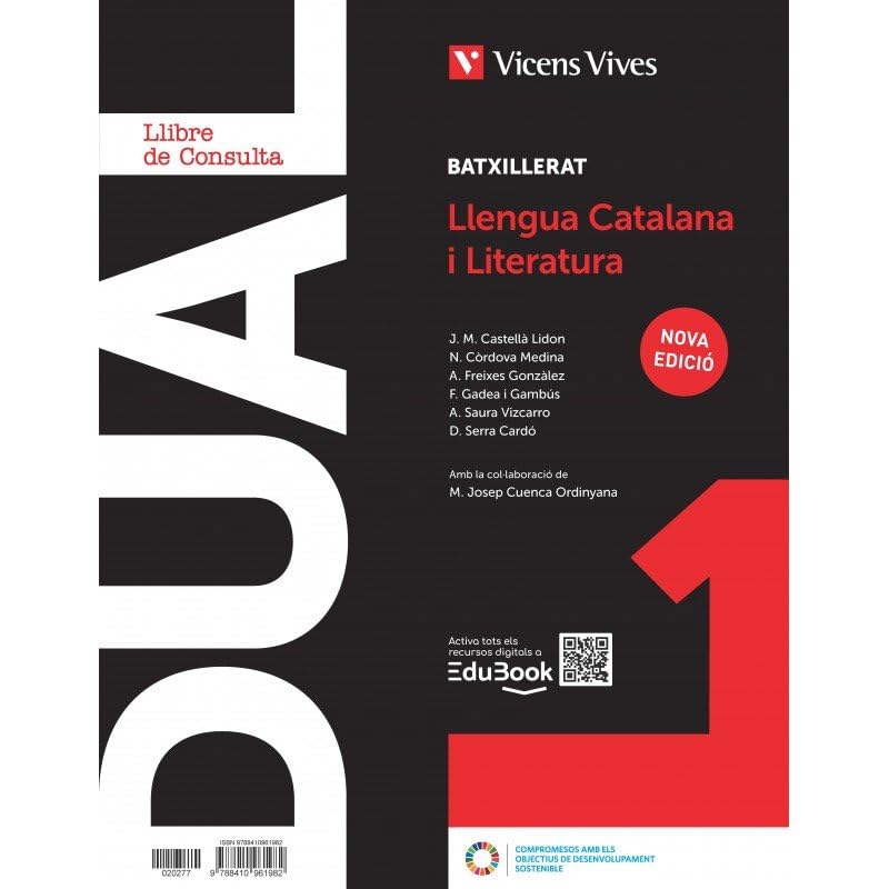 Libro: Dual 1. Llengua Catalana i Literatura. Llibre consulta i activitats amb projecte digital. Nova edició.