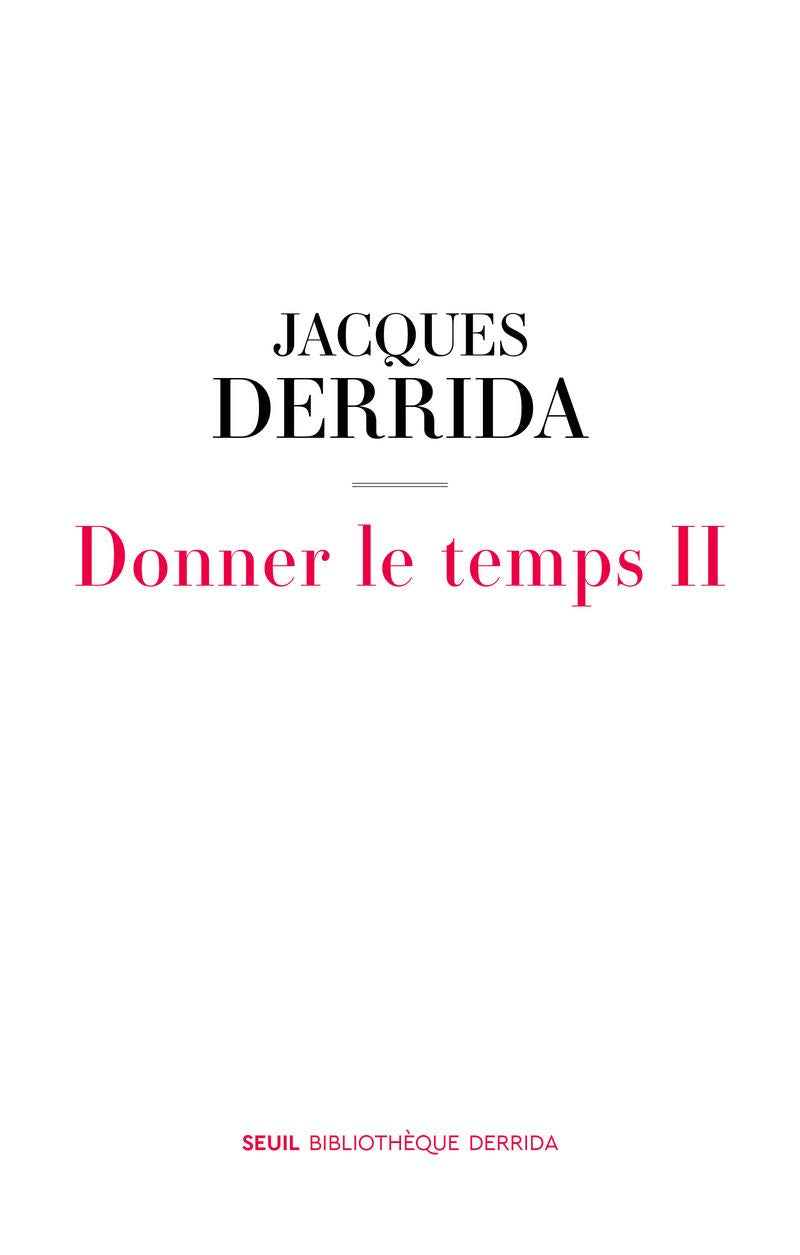 Libro: Donner le temps II