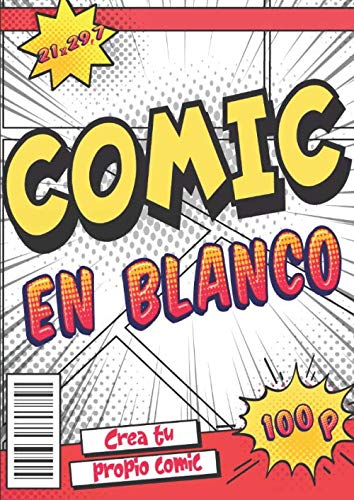 Libro: Cómic en blanco: Crea tu propio cómic