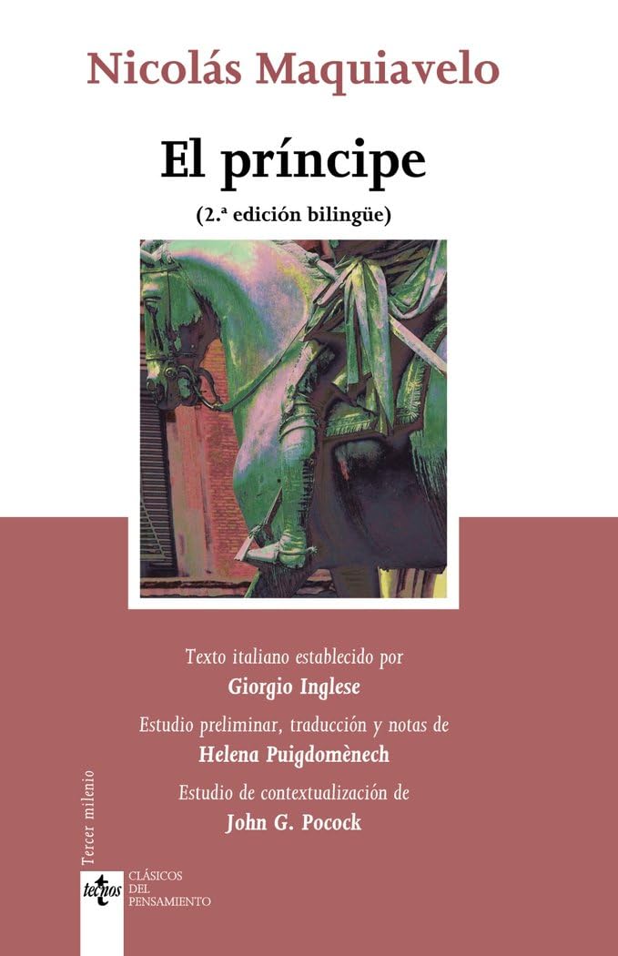 Libro: El príncipe: De Principatibus. Edición bilingüe (Clásicos - Clásicos del Pensamiento)