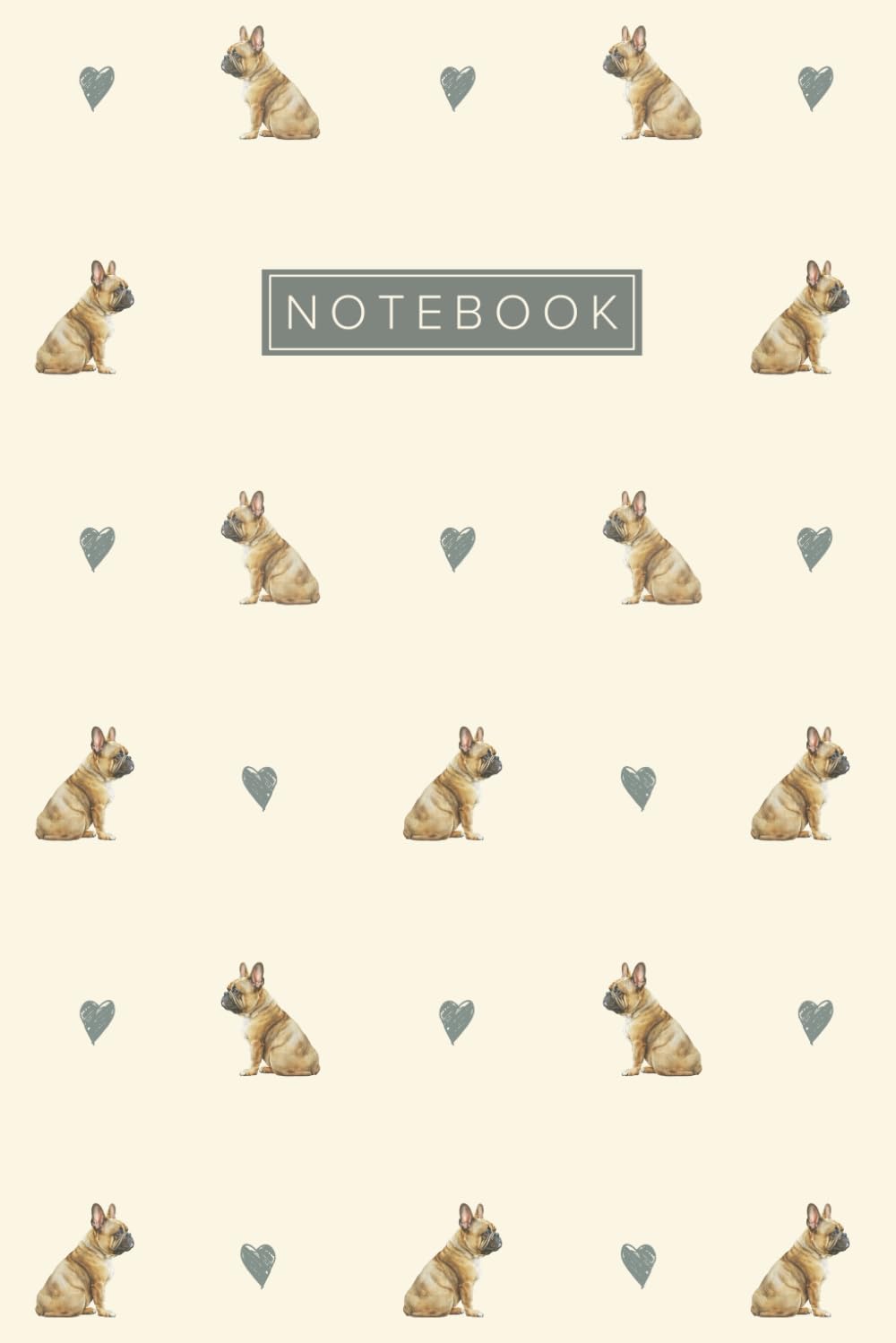 Libro: French Bulldog: Cute Aesthetic Lined Journal for French Bulldog Lovers