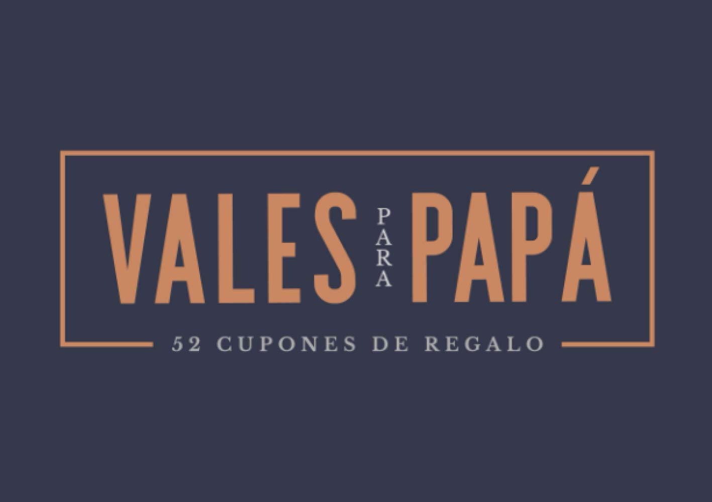 Libro: Vales para papá - 52 cupones de regalo