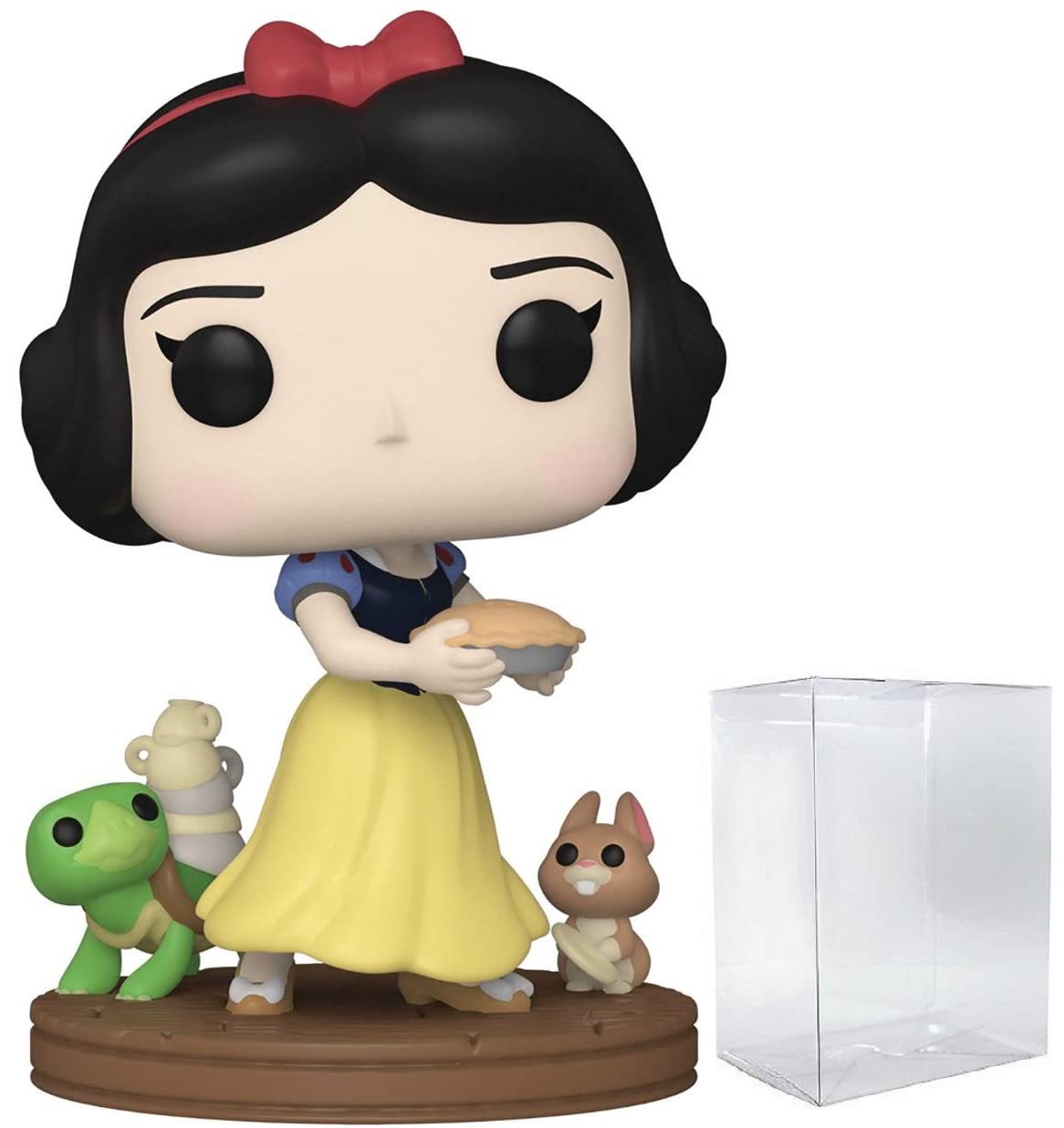 Funko Pop: POP Disney: Ultimate Princess - Snow White Funko Pop! Figura de Vinilo (Bundled with Compatible Pop Box Protector Case), Multicolored, 3.75 Pulgadas