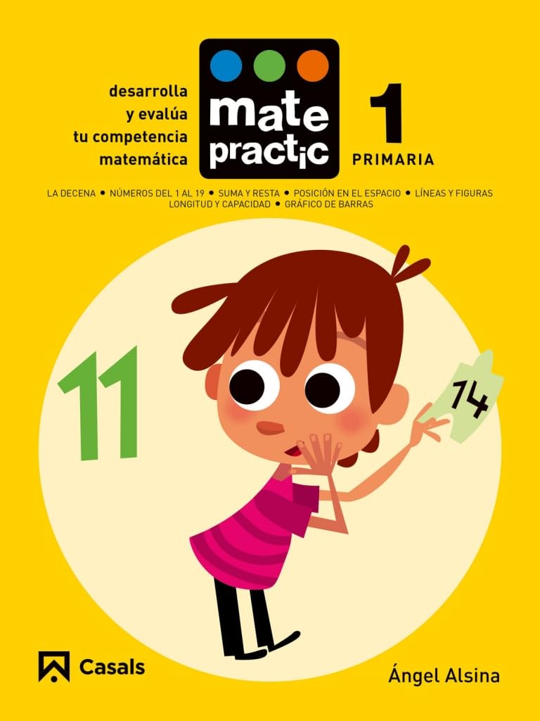 Libro: Cuaderno Matepractic 1 Primaria