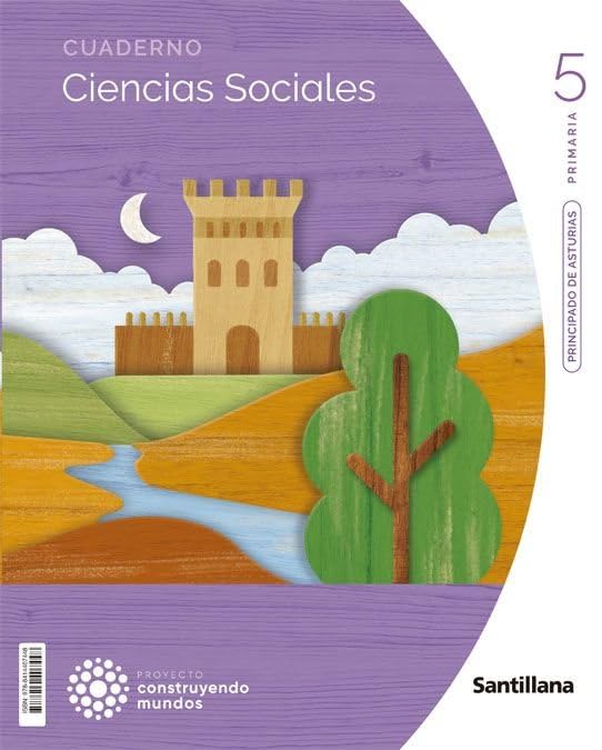 Libro: CIENCIAS SOCIALES ASTURIAS 5 PRIMARIA CONSTRUYENDO MUNDOS