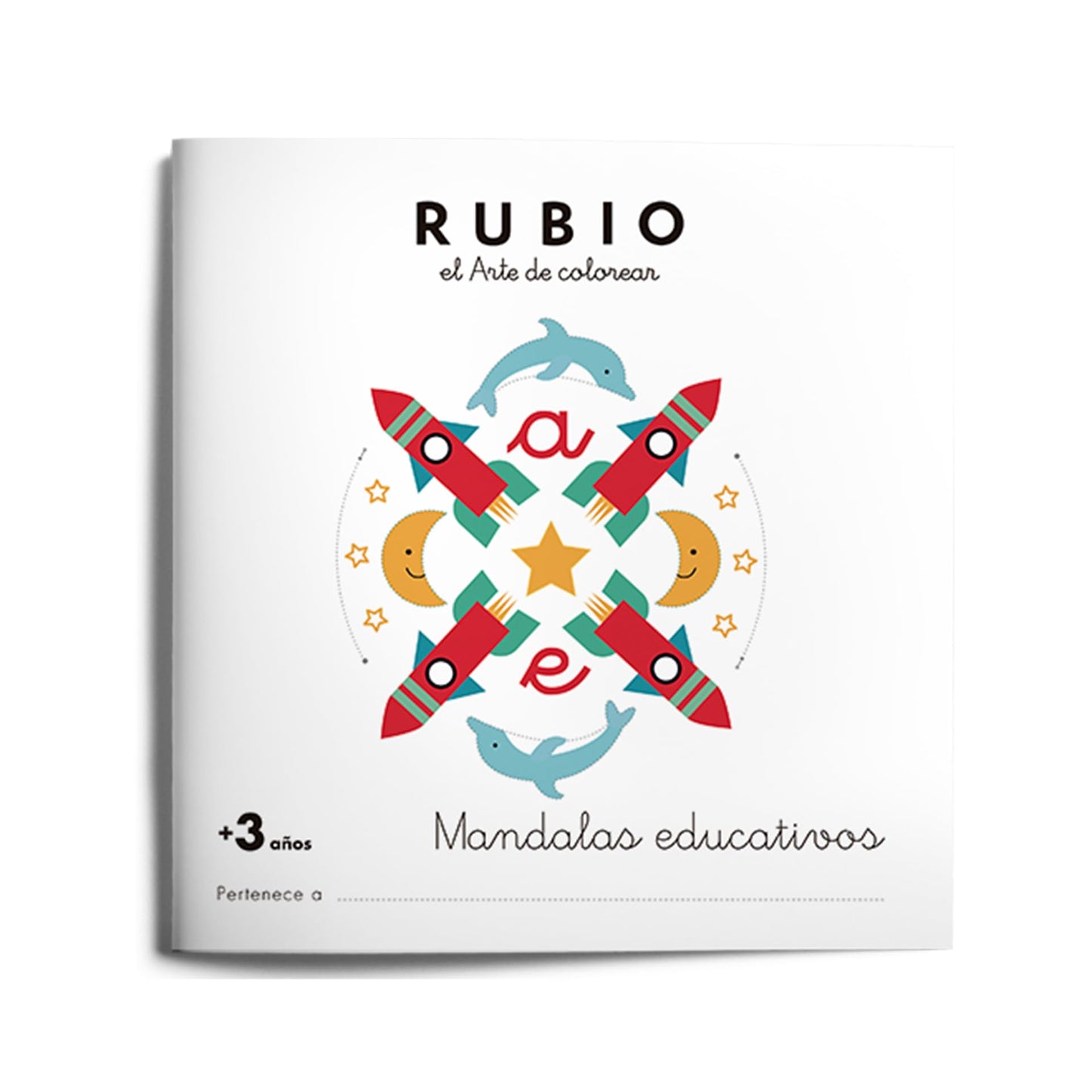 Libro: Mandala educativo +3 años | Mandalas Educativos RUBIO: 1