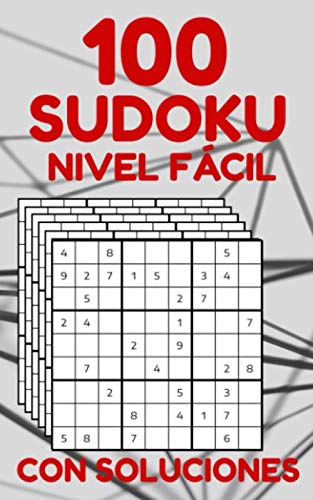 Libro: 100 SUDOKU NIVEL FÁCIL CON SOLUCIONES