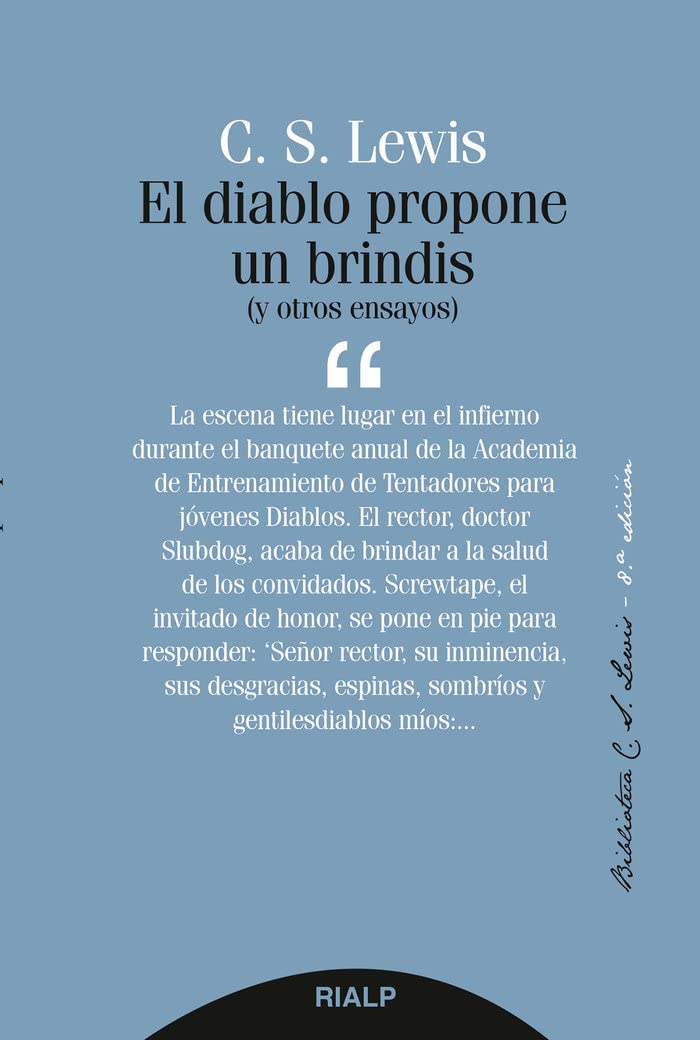 Libro: Diablo propone un brindis, (Nuevo) (Bibilioteca C. S. Lewis)