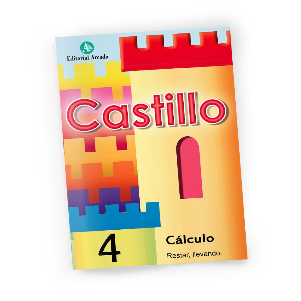 Libro: Castillo Cálculo nº4 - Restar llevando. (C.MATEMATICAS PRIMARIA)