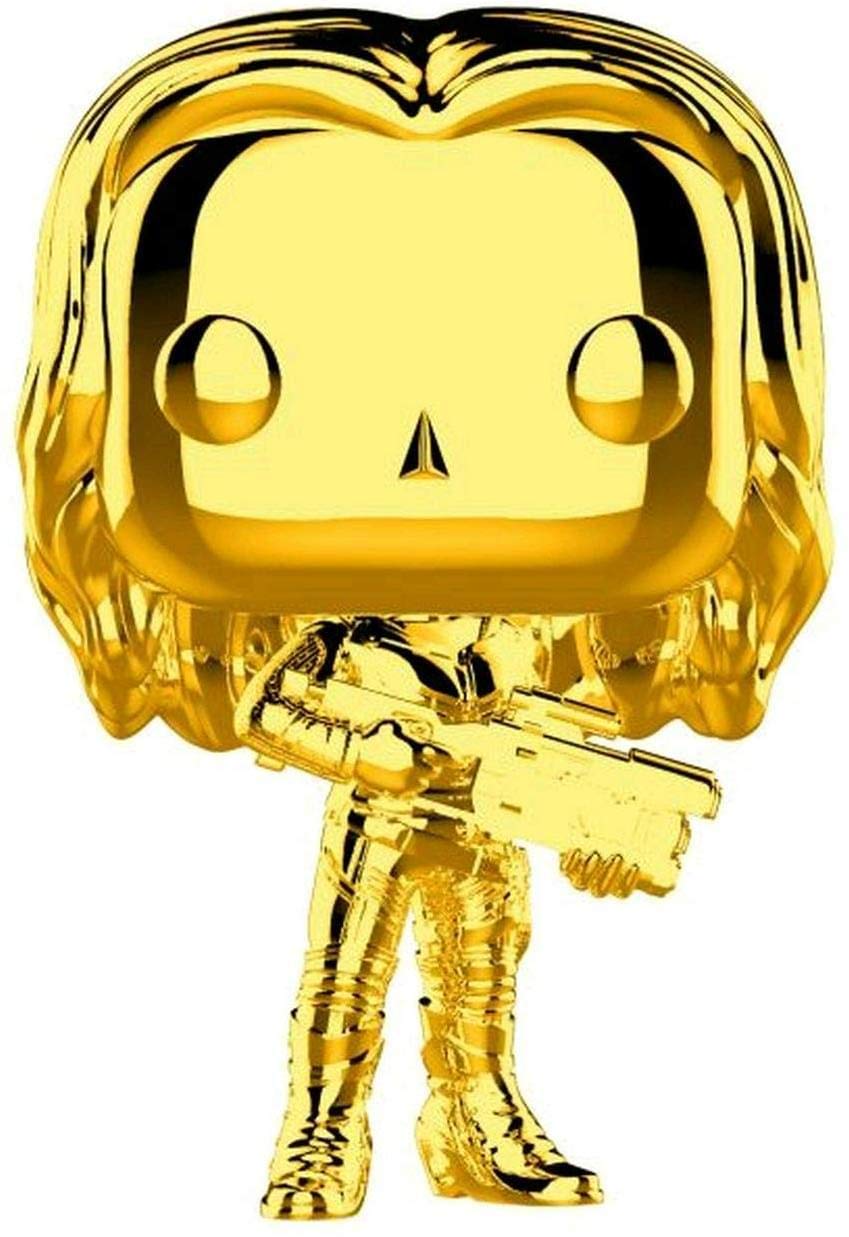 Funko Pop Marvel: Marvel Studios 10 - Gamora (Dorado Chrome) Collectible Figura, Multicolor