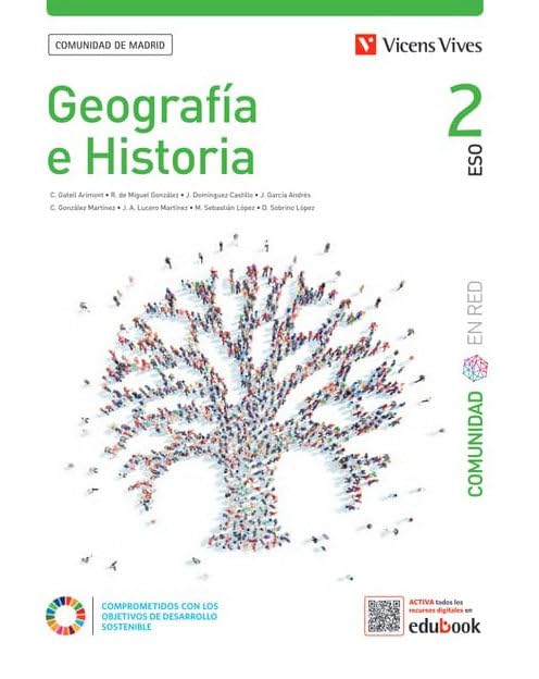 Libro: Geografía e Historia 2 + Separata. Comunidad de Madrid (Comunidad en Red)