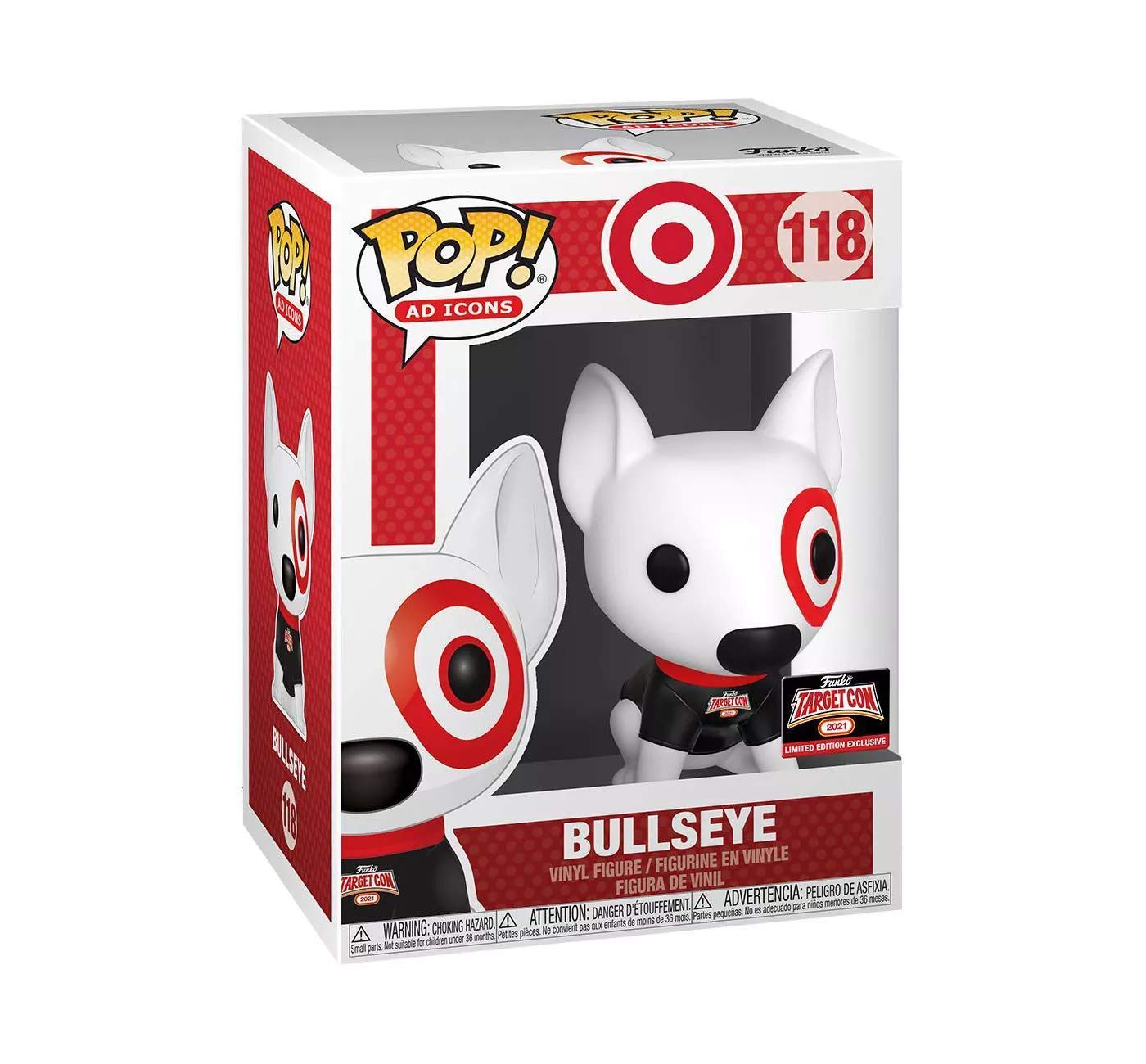 Funko Pop! Íconos Publicitarios: Target - Bullseye (Target Con 2021)