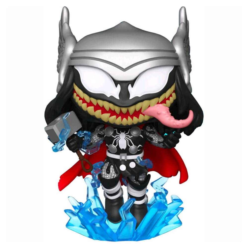 Funko Pop! Marvel: Venomized Thor #703 Exclusivo with Chalice Collectibles Pop Protector Case