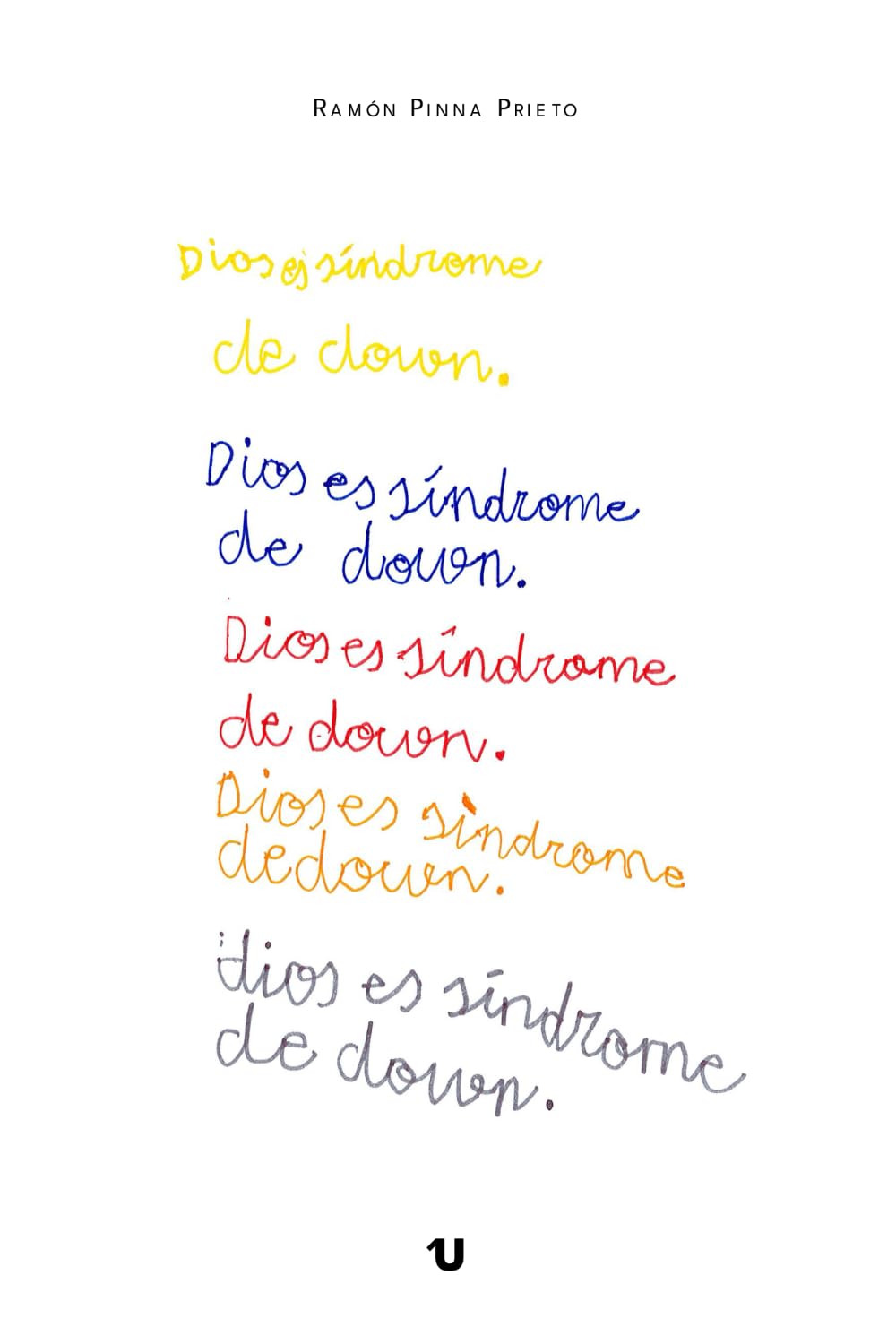Libro: Dios es síndrome de Down